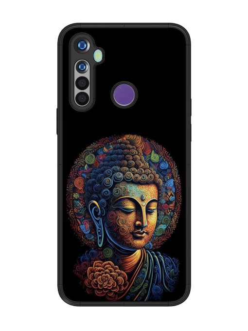 Stained Glass Serenity Glossy Soft Edge Case for Realme 5 Chachhi