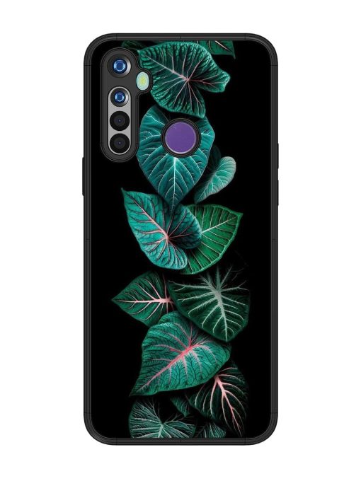 Emerald Elegance Glossy Soft Edge Case for Realme 5 Chachhi