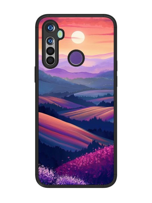 Twilight'S Embrace Glossy Soft Edge Case for Realme 5 Chachhi