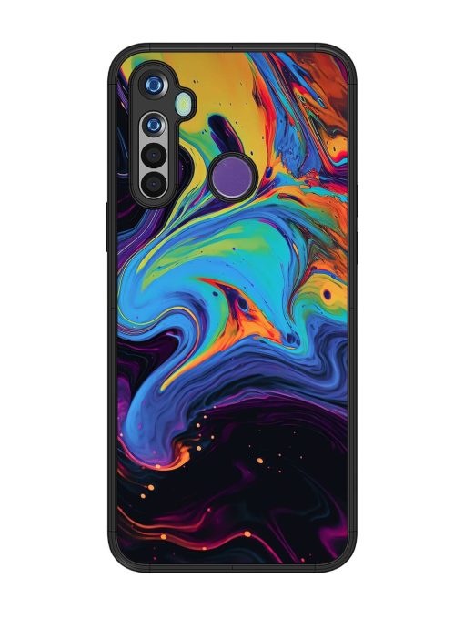 Liquid Dreamscape Glossy Soft Edge Case for Realme 5 Chachhi