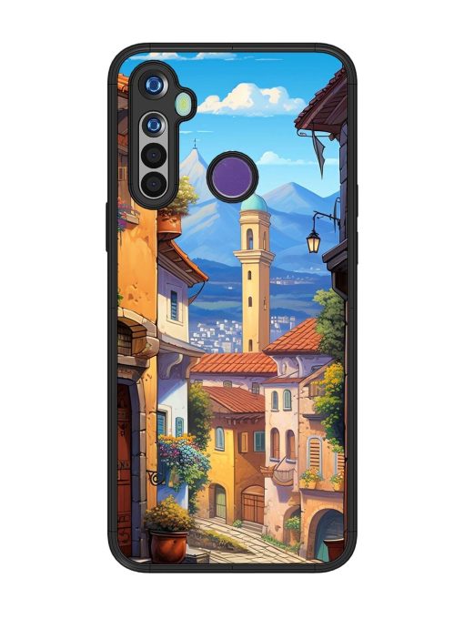 Tuscan Twilight Glossy Soft Edge Case for Realme 5 Chachhi