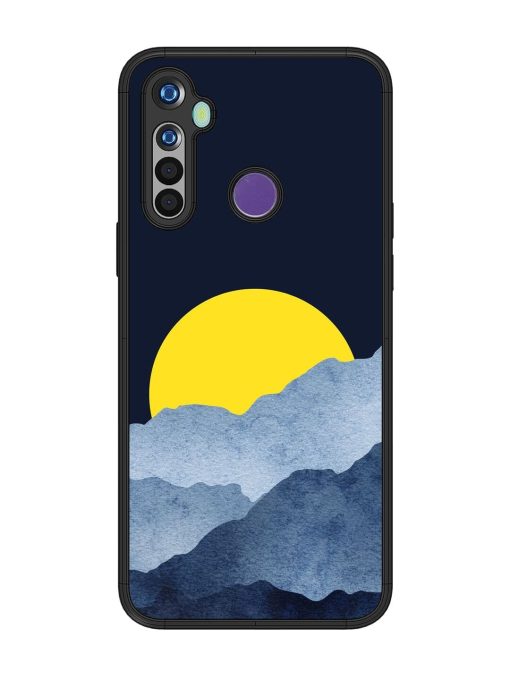 Golden Hour Horizon Glossy Soft Edge Case for Realme 5 Chachhi