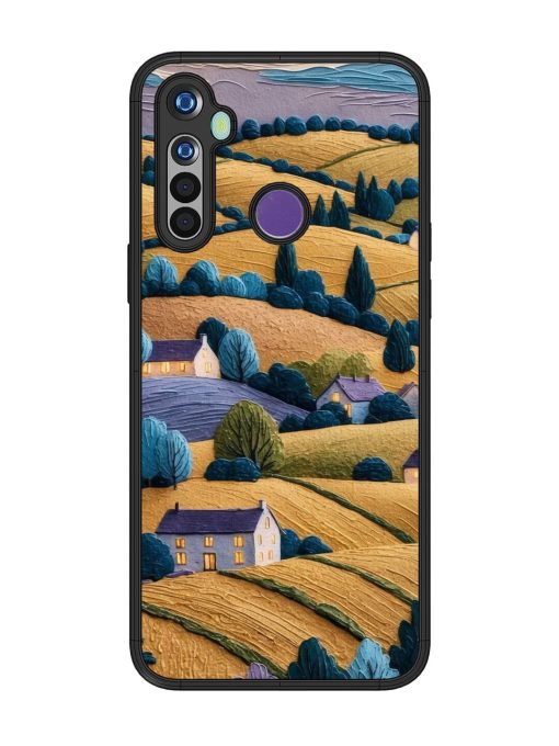 Rolling Hilltop Haven Glossy Soft Edge Case for Realme 5 Chachhi