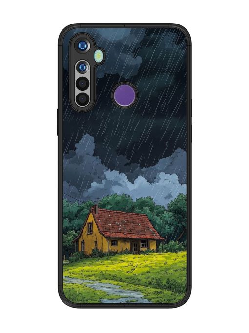 Rainy Day Retreat Glossy Soft Edge Case for Realme 5 Chachhi