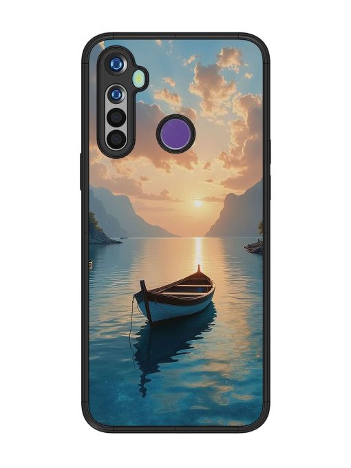 Serene Sunset Glossy Soft Edge Case for Realme 5 Chachhi