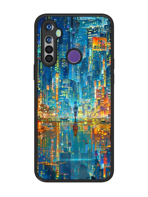 Neon Metropolis Glossy Soft Edge Case for Realme 5 Chachhi