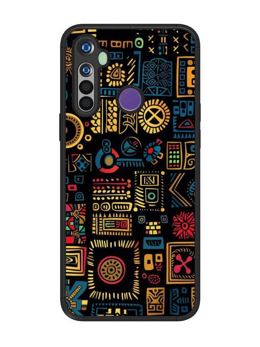 Tribal Tapestry Glossy Soft Edge Case for Realme 5 Chachhi