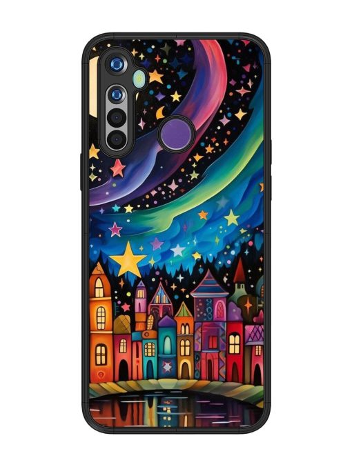 Starlit Village Glossy Soft Edge Case for Realme 5 Chachhi