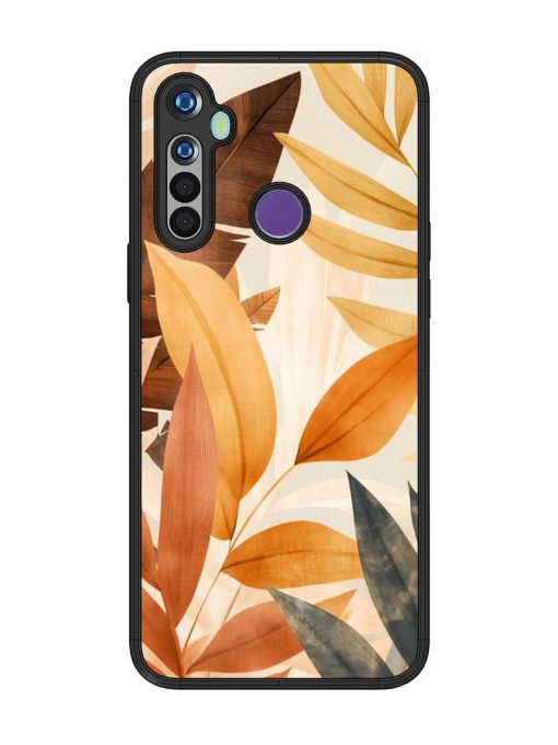 Earthy Elegance Glossy Soft Edge Case for Realme 5 Chachhi