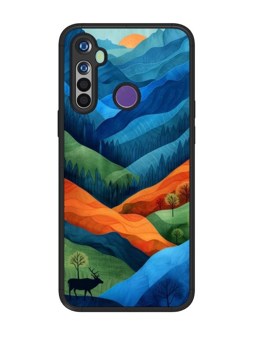 Layers Of The Land Glossy Soft Edge Case for Realme 5 Chachhi