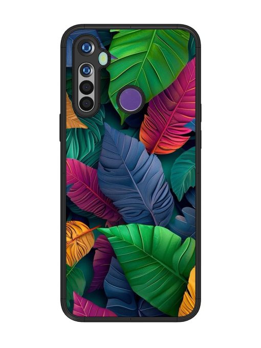 Tropical Tapestry Glossy Soft Edge Case for Realme 5 Chachhi