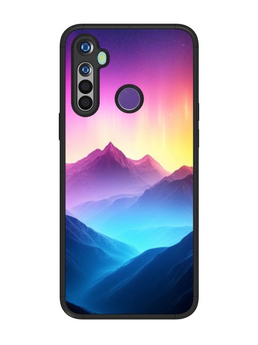 Cosmic Mountains Glossy Soft Edge Case for Realme 5 Chachhi