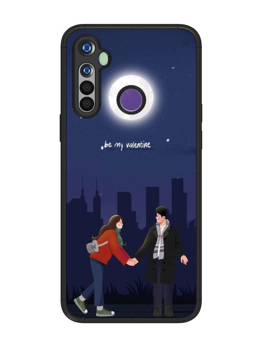 Moonlight Proposal Glossy Soft Edge Case for Realme 5 Chachhi