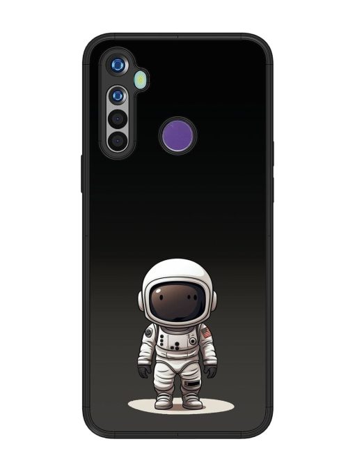 Neon Astronaut Glossy Soft Edge Case for Realme 5 Chachhi