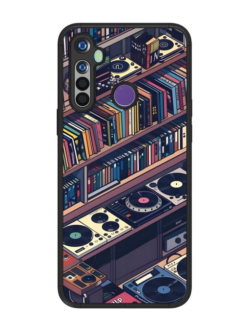 Music Lover'S Haven Glossy Soft Edge Case for Realme 5 Chachhi