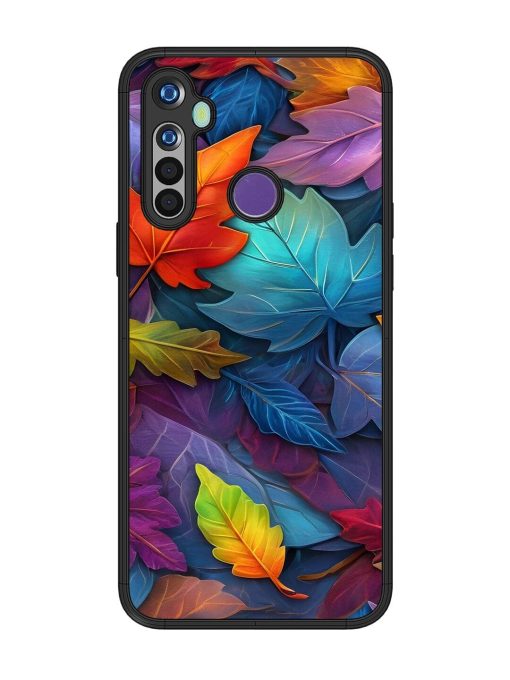 Autumn'S Embrace Glossy Soft Edge Case for Realme 5 Chachhi