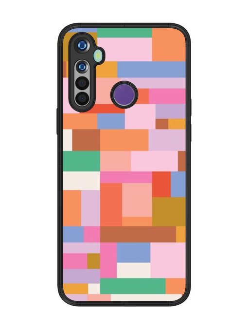 Colorful Chaos Glossy Soft Edge Case for Realme 5 Chachhi