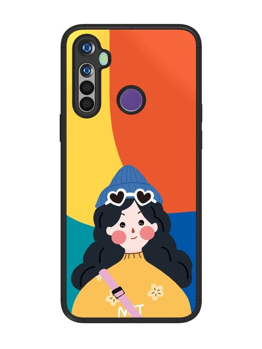 Colorful Vibes Glossy Soft Edge Case for Realme 5 Chachhi