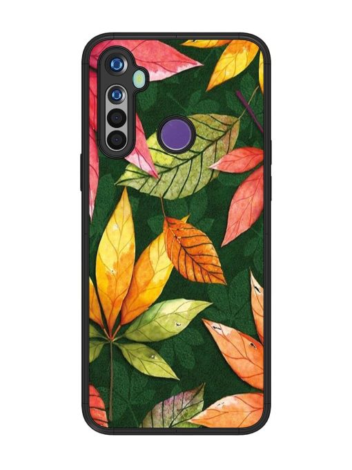 Autumn'S Embrace Glossy Soft Edge Case for Realme 5 Chachhi