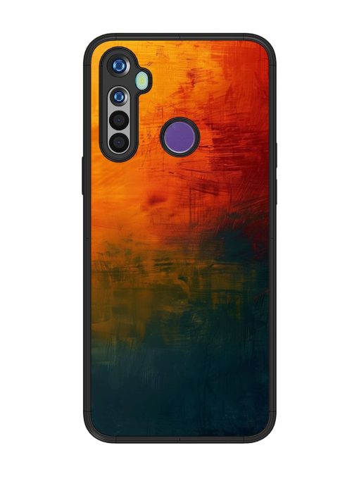 Golden Hour Canvas Glossy Soft Edge Case for Realme 5 Chachhi