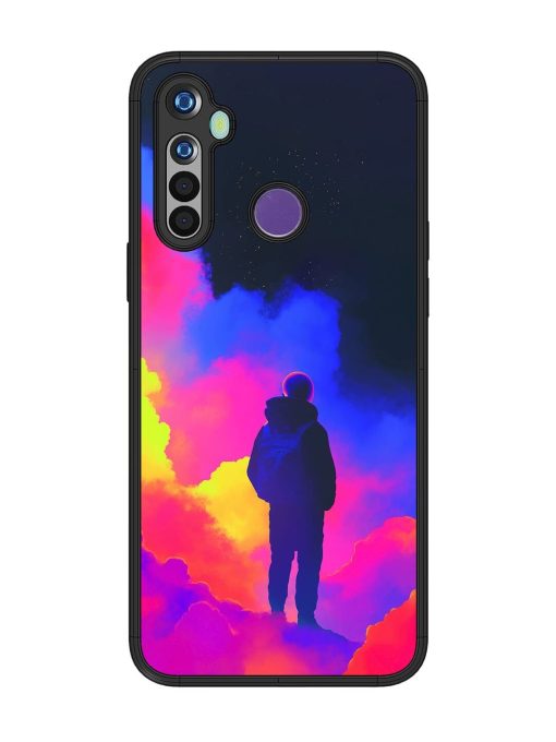 Cosmic Wanderer Glossy Soft Edge Case for Realme 5 Chachhi