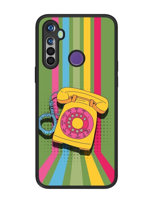 Retro Dialer Glossy Soft Edge Case for Realme 5 Chachhi