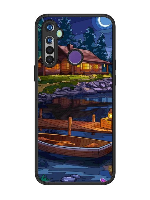 Moonlit Serenity Glossy Soft Edge Case for Realme 5 Chachhi