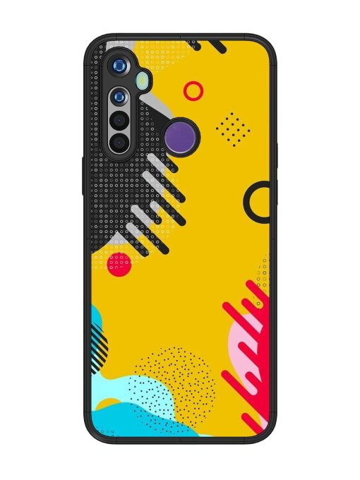 Neon Pop Glossy Soft Edge Case for Realme 5I Chachhi