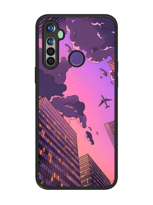 Urban Twilight Glossy Soft Edge Case for Realme 5I Chachhi