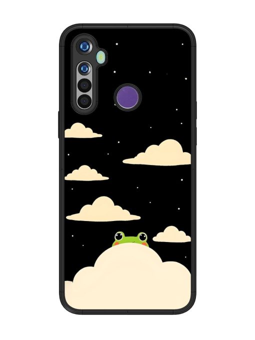 Froggy Night Sky Glossy Soft Edge Case for Realme 5I Chachhi