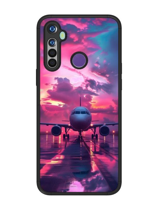 Neon Runway Glossy Soft Edge Case for Realme 5I Chachhi