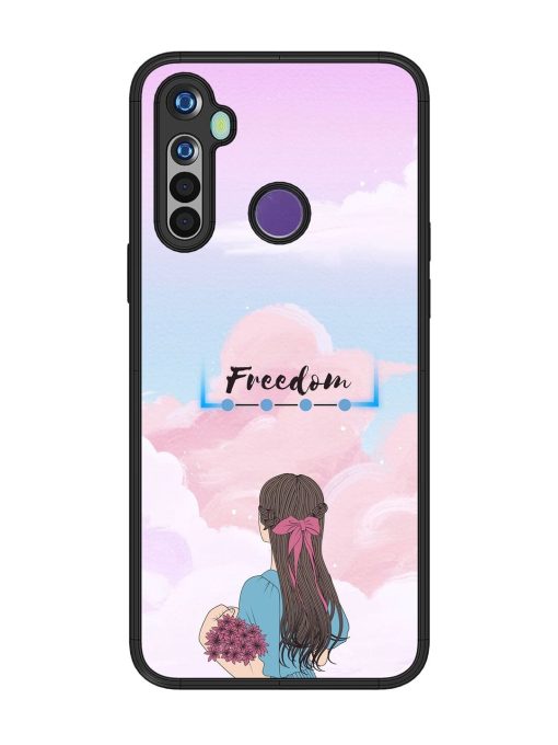 Skyward Dreams Glossy Soft Edge Case for Realme 5I Chachhi