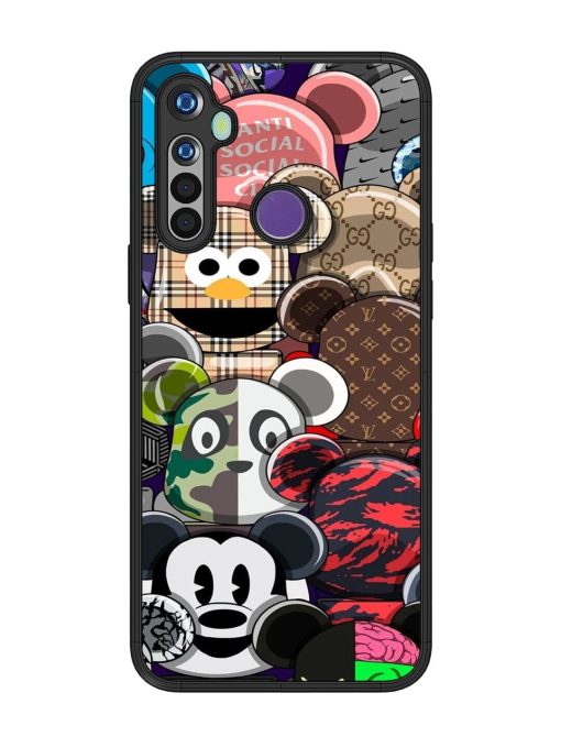 Streetwear Bearbrick Extravaganza Glossy Soft Edge Case for Realme 5I Chachhi