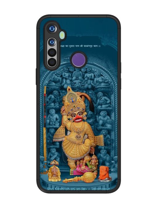 Divine Grace Of Shri Kashtabhanjandev Glossy Soft Edge Case for Realme 5I Chachhi