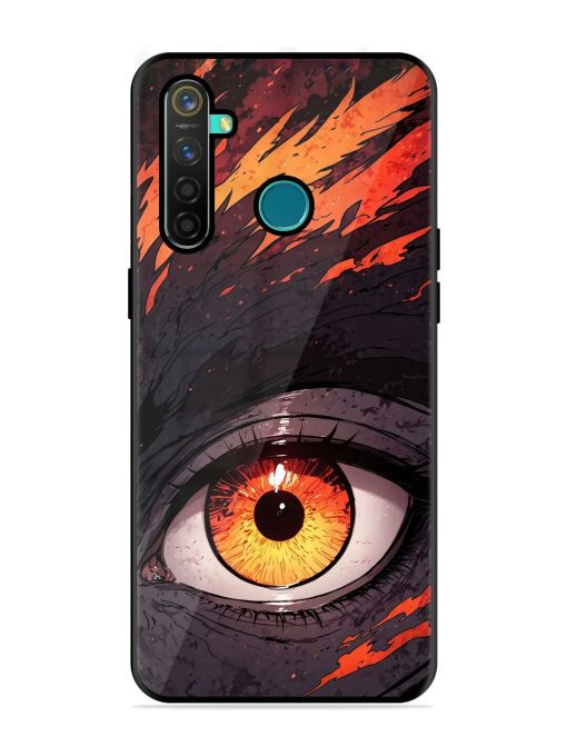 Inferno Gaze Glossy Soft Edge Case for Realme 5 Pro