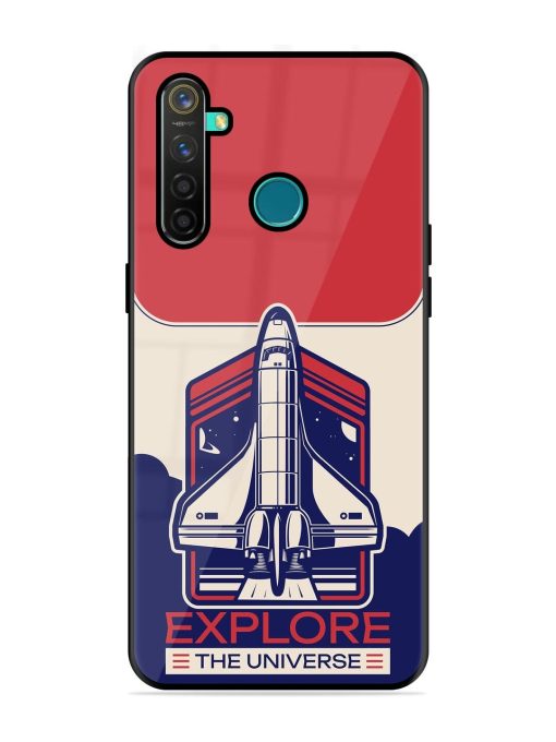 Cosmic Voyage Glossy Soft Edge Case for Realme 5 Pro