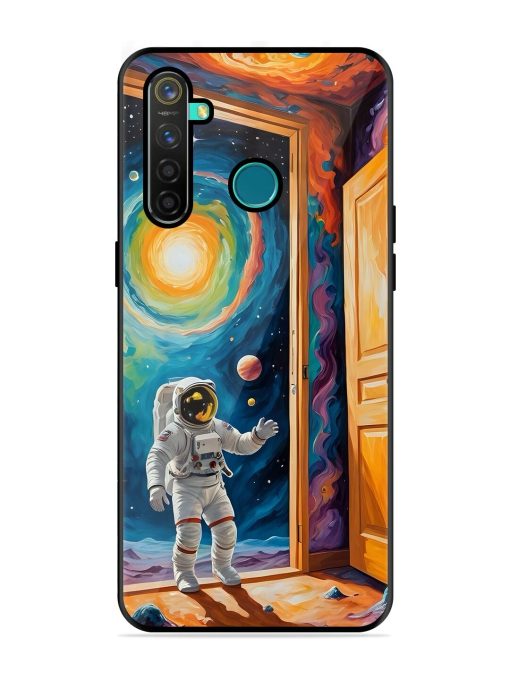 Artistic Space Glossy Soft Edge Case for Realme 5 Pro