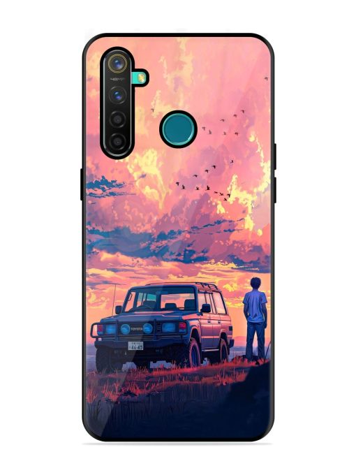 Solitude'S Horizon Glossy Soft Edge Case for Realme 5 Pro
