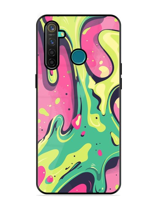 Gooey Grooves Glossy Soft Edge Case for Realme 5 Pro