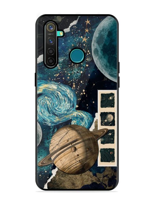 Celestial Tapestry Glossy Soft Edge Case for Realme 5 Pro