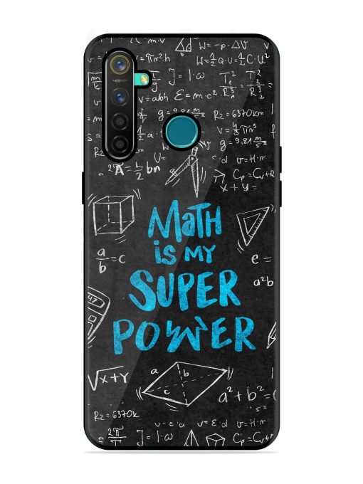 Math Magic Glossy Soft Edge Case for Realme 5 Pro