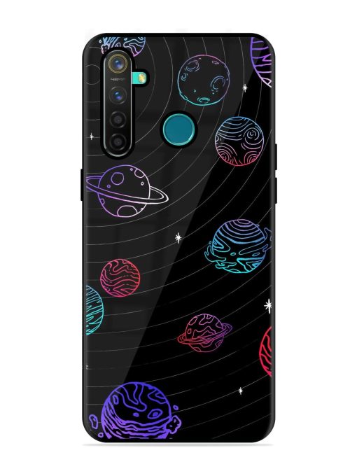 Cosmic Ballet Glossy Soft Edge Case for Realme 5 Pro