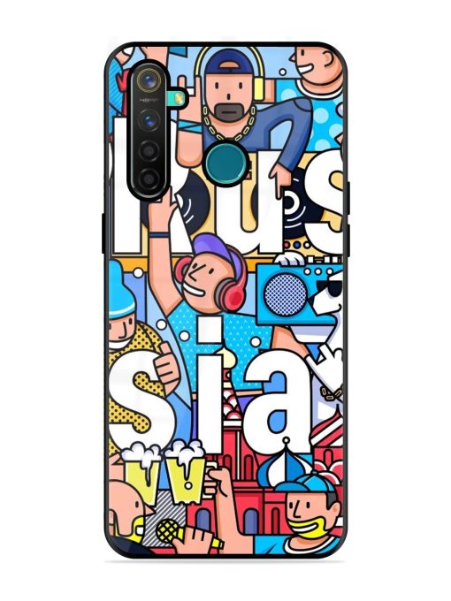 Russian Vibes Glossy Soft Edge Case for Realme 5 Pro