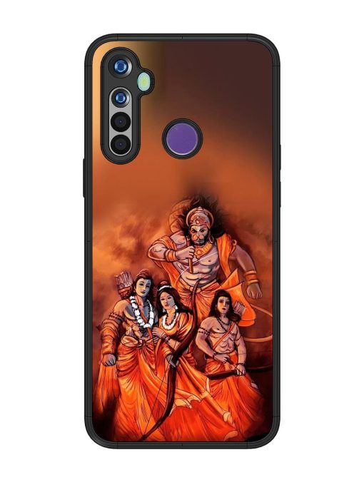 Sita Ram Glossy Soft Edge Case for Realme 5S Chachhi