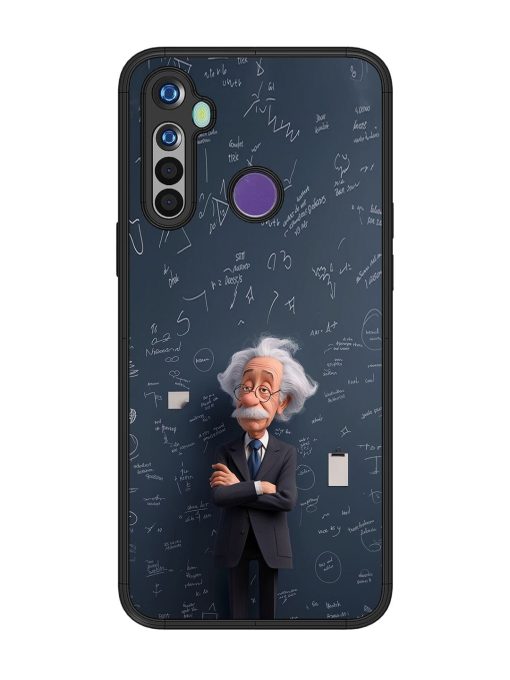 Albert Einstein Glossy Soft Edge Case for Realme 5S Chachhi