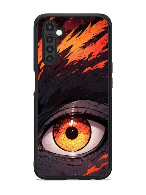 Inferno Gaze Glossy Soft Edge Case for Realme 6 Chachhi