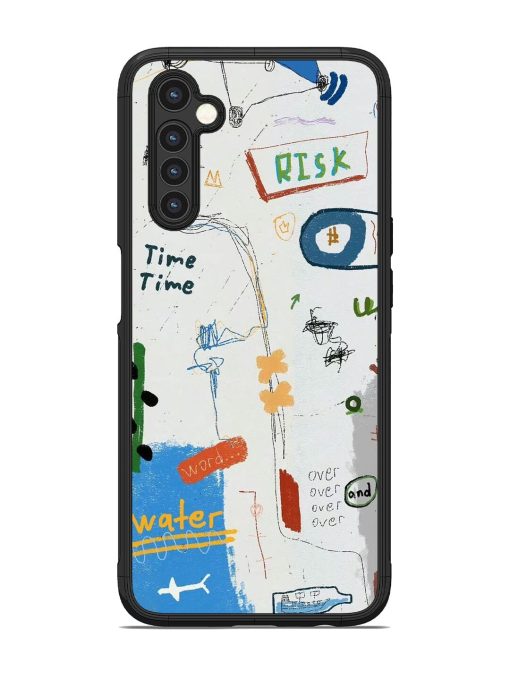 Mind Map Madness Glossy Soft Edge Case for Realme 6 Chachhi