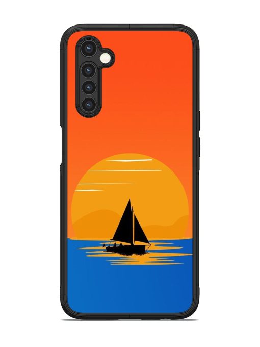 Sunset Sail Glossy Soft Edge Case for Realme 6 Chachhi