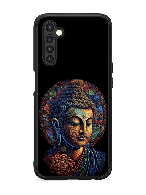 Stained Glass Serenity Glossy Soft Edge Case for Realme 6 Chachhi