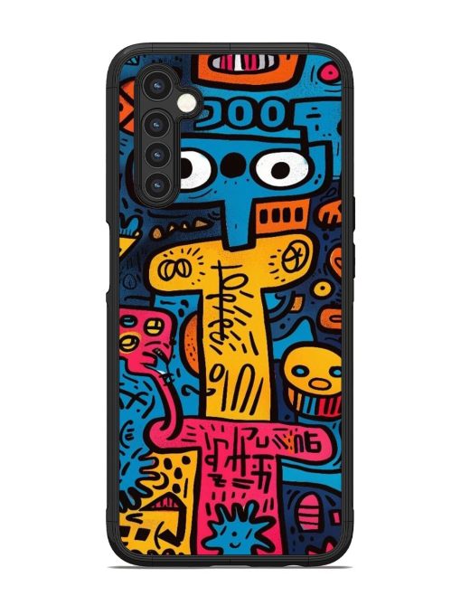 Doodletopia Glossy Soft Edge Case for Realme 6 Chachhi